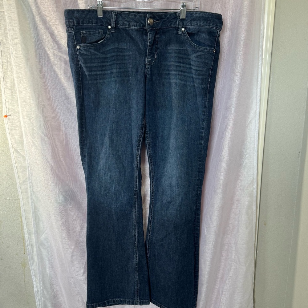 Torrid Blue Boot Cut Jeans Classic Denim Style